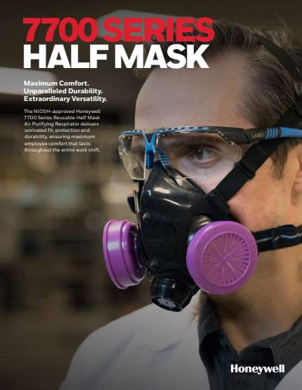 Northrock Safety / Honeywell North 7700 Series Silicone Half Mask