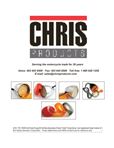 Chris Products Catalogue